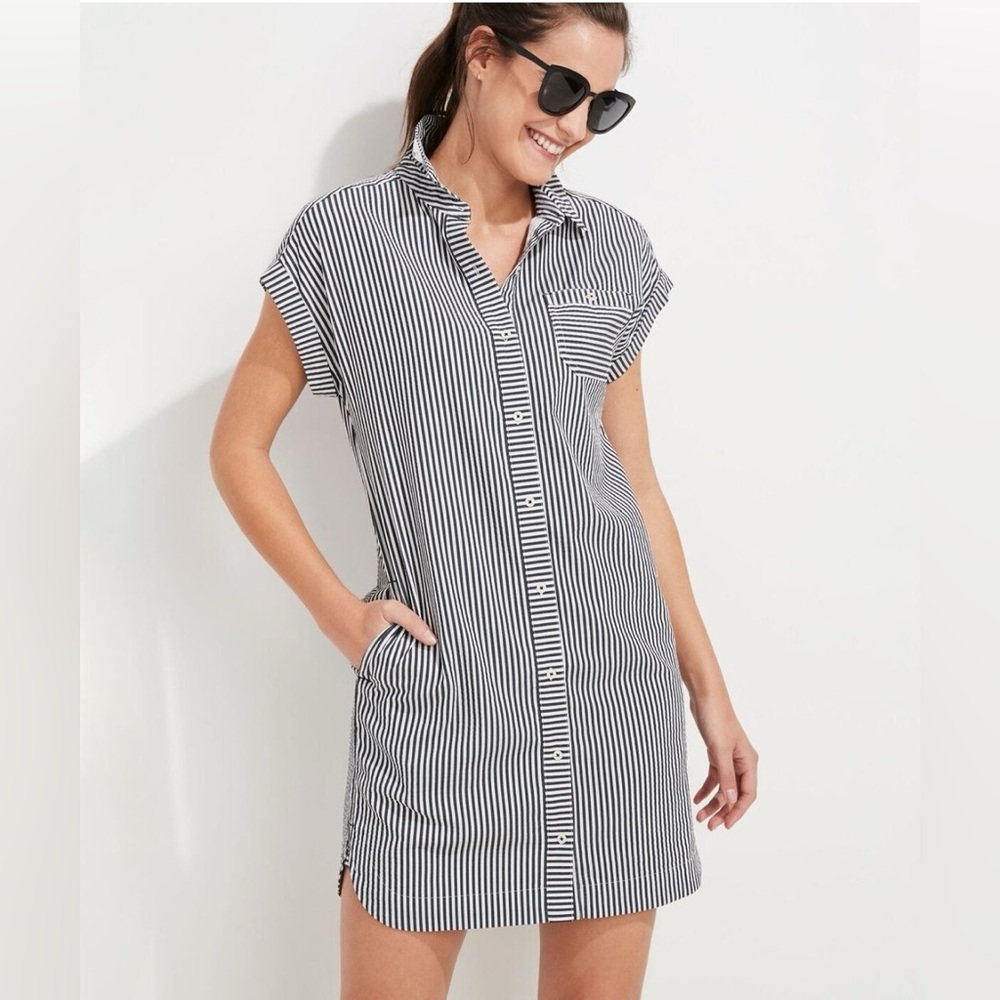 Vineyard Vines Margo Shores Seersucker Dress